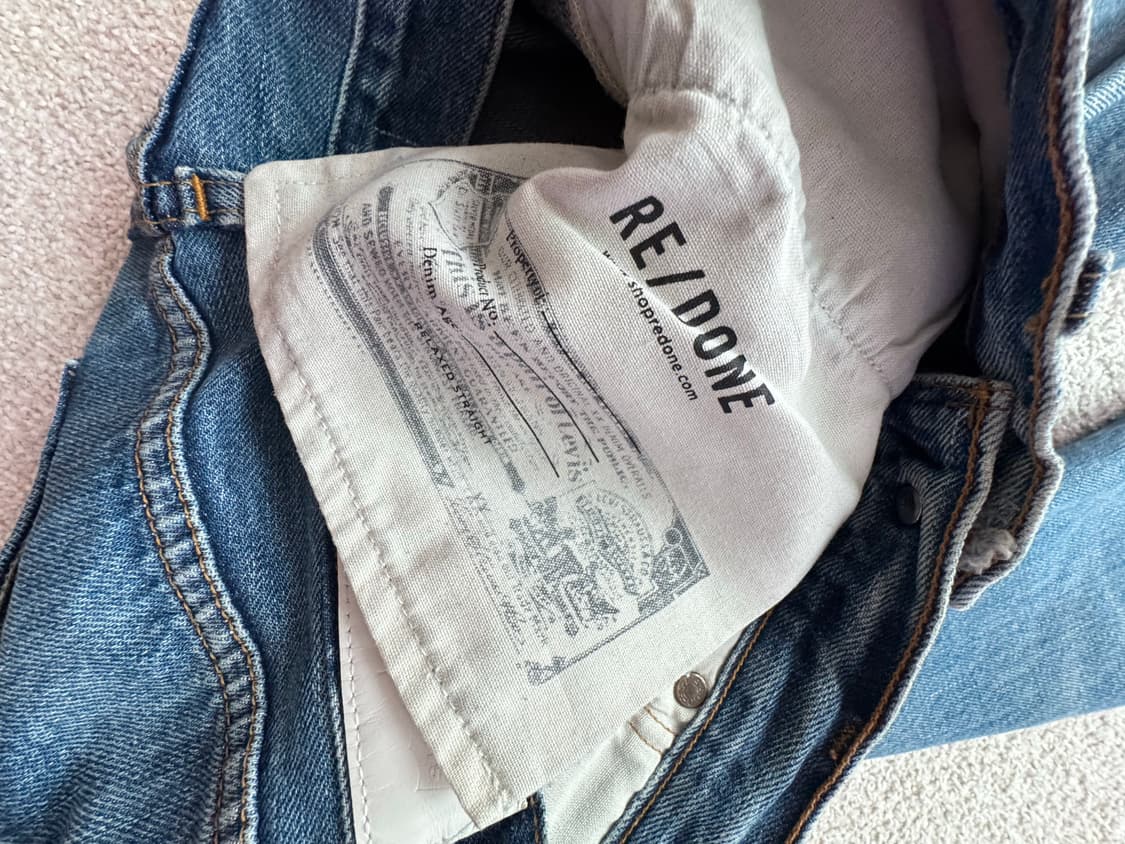 RE/DONE 하이라이즈진 상품이미지8
