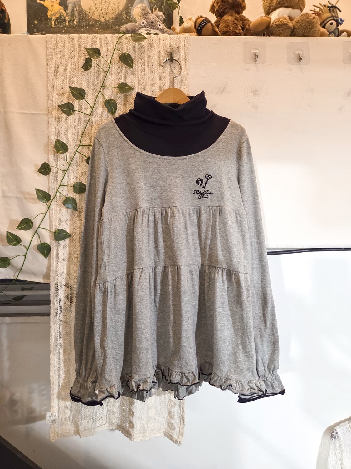 일체형 캉캉 목폴라 슬리브 상품이미지1