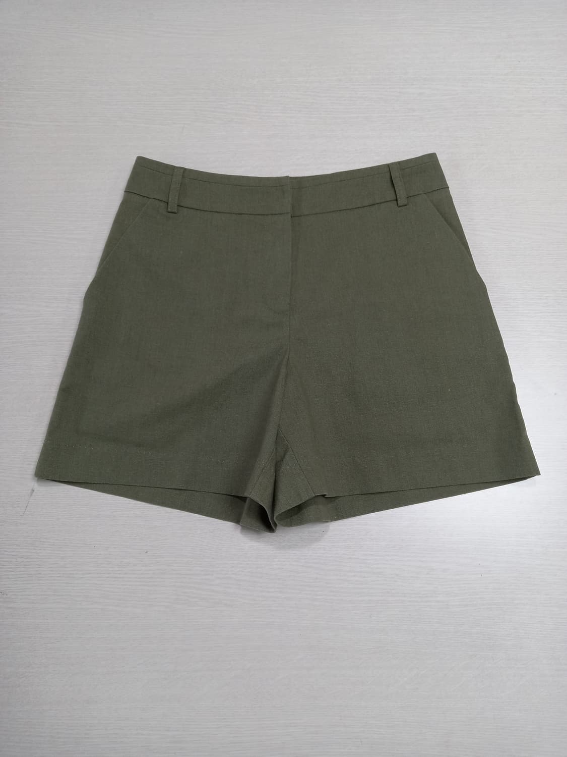 26 soup 린넨30% 여성용 반바지 카키 26-623 상품이미지1