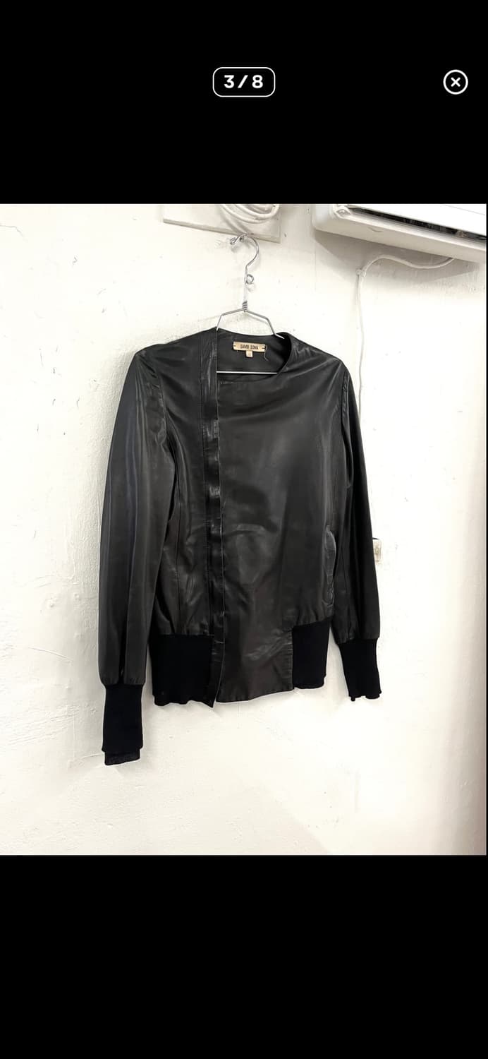 다미르도마 드레이핑 램스킨 레더 자켓 상품이미지2