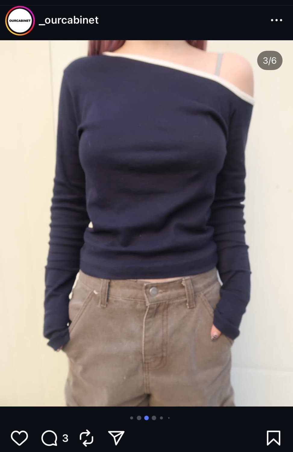 아워캐비넷  ration off tee 상품이미지1