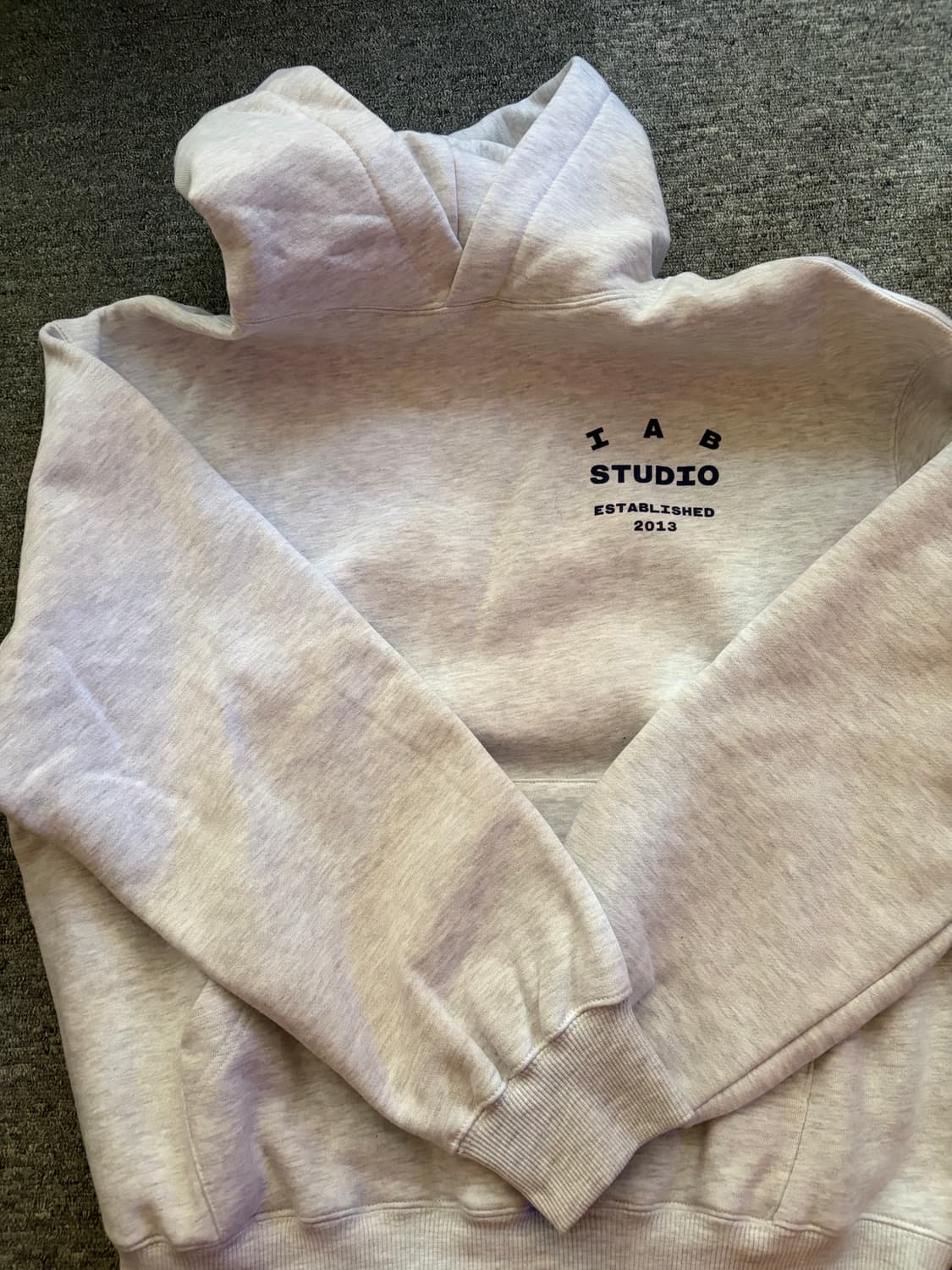 아이앱스튜디오 25 후드 라이트그레이 L사이즈 상품이미지1