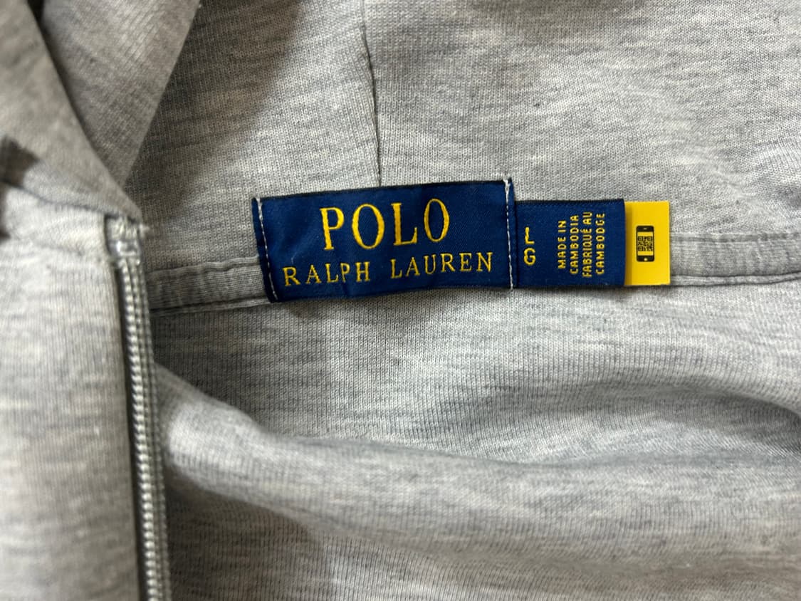 [셋업] 폴로 후드집업 셋업 그레이 상품이미지2