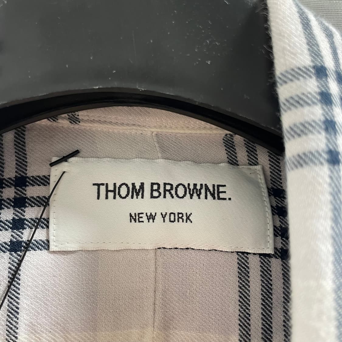 톰브라운/ 테이핑 4선 체크 셔츠/ 2 상품이미지9