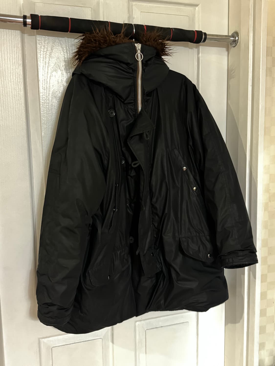 [46] 아워레가시 스노클 파카 왁스블랙 상품이미지2