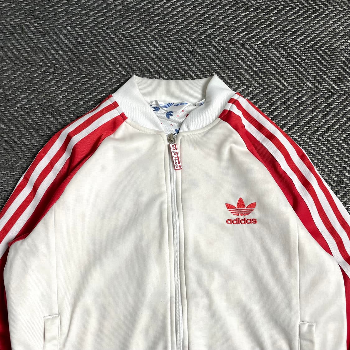 아디다스 우먼스 슈퍼걸 배색 트랙탑 져지 y 4867 상품이미지5