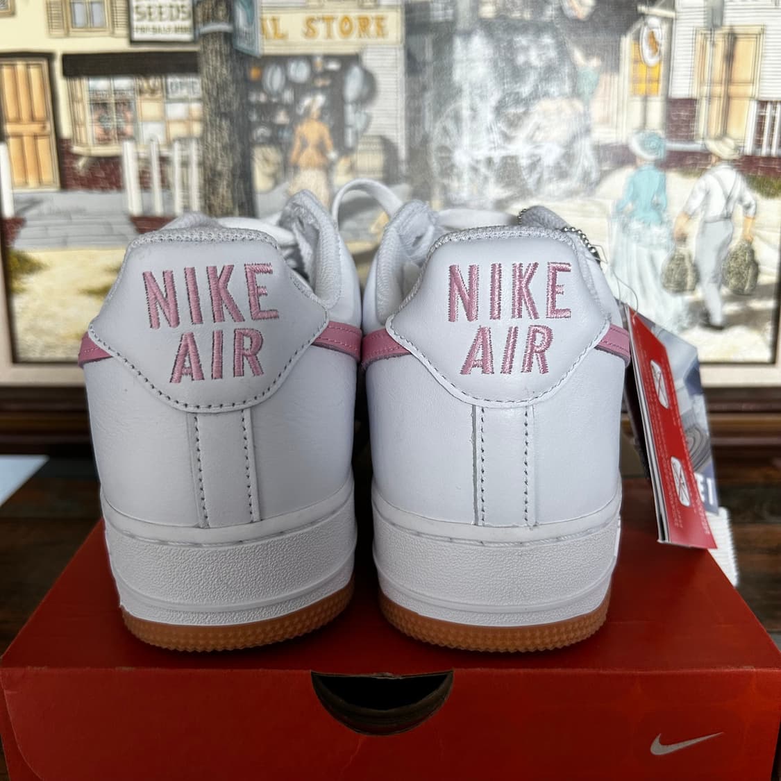 새상품 나이키 에어 포스 1 로우 레트로 핑크 상품이미지5