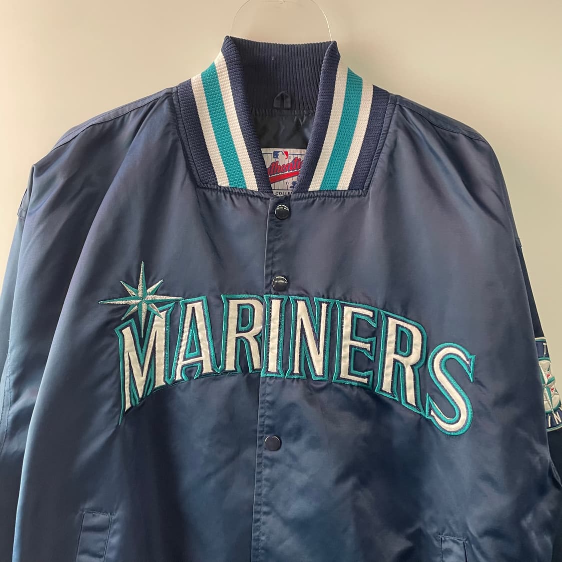 90s 스타터 시애틀 마리너스 스타디움 자켓 상품이미지2