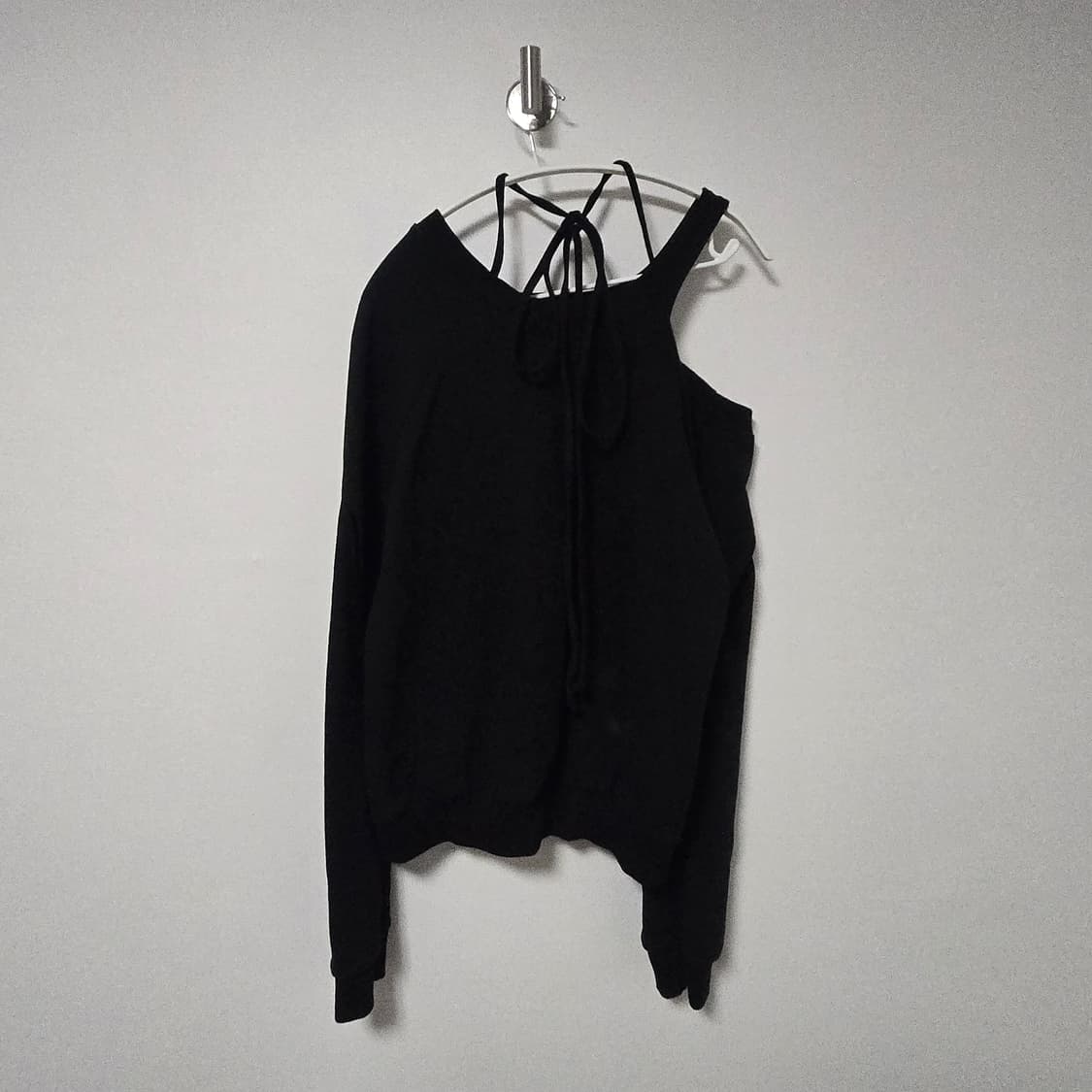 나체 슬릿 코튼 맨투맨 /여성 맨투맨/여자 맨투맨  상품이미지2