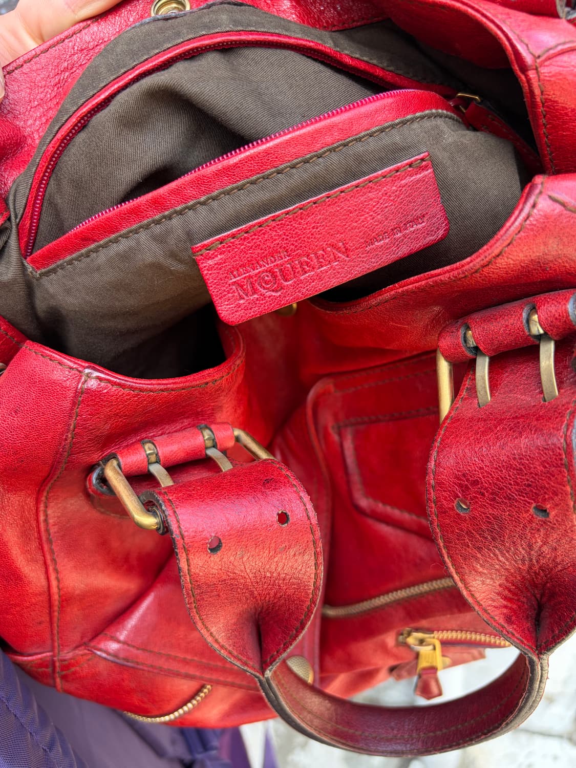 Alexander McQueen Faithful leather bags 상품이미지5
