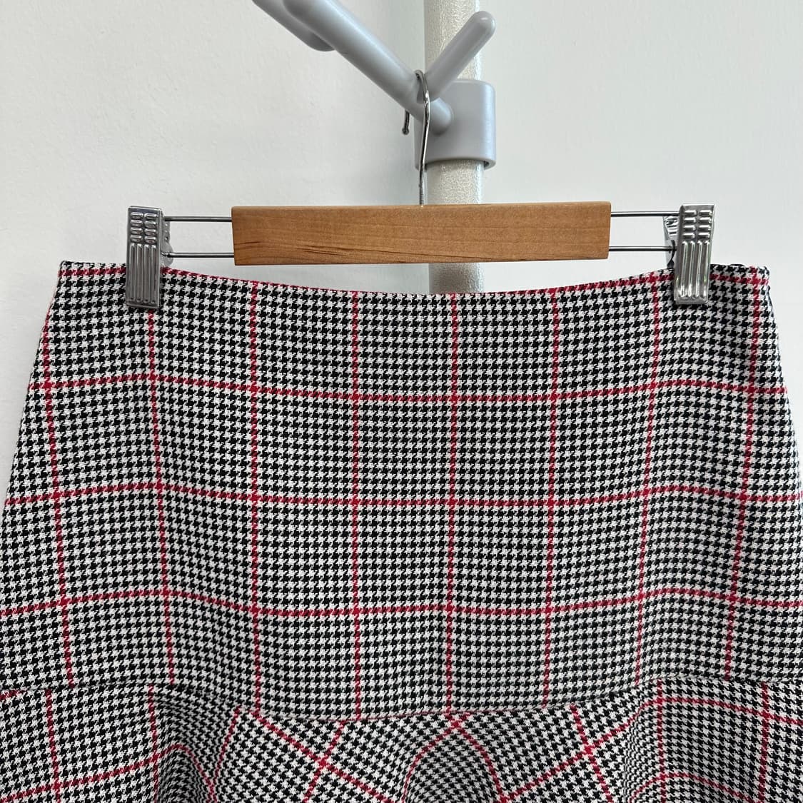 발렌티노 하운드투스 체크 스커트 상품이미지2