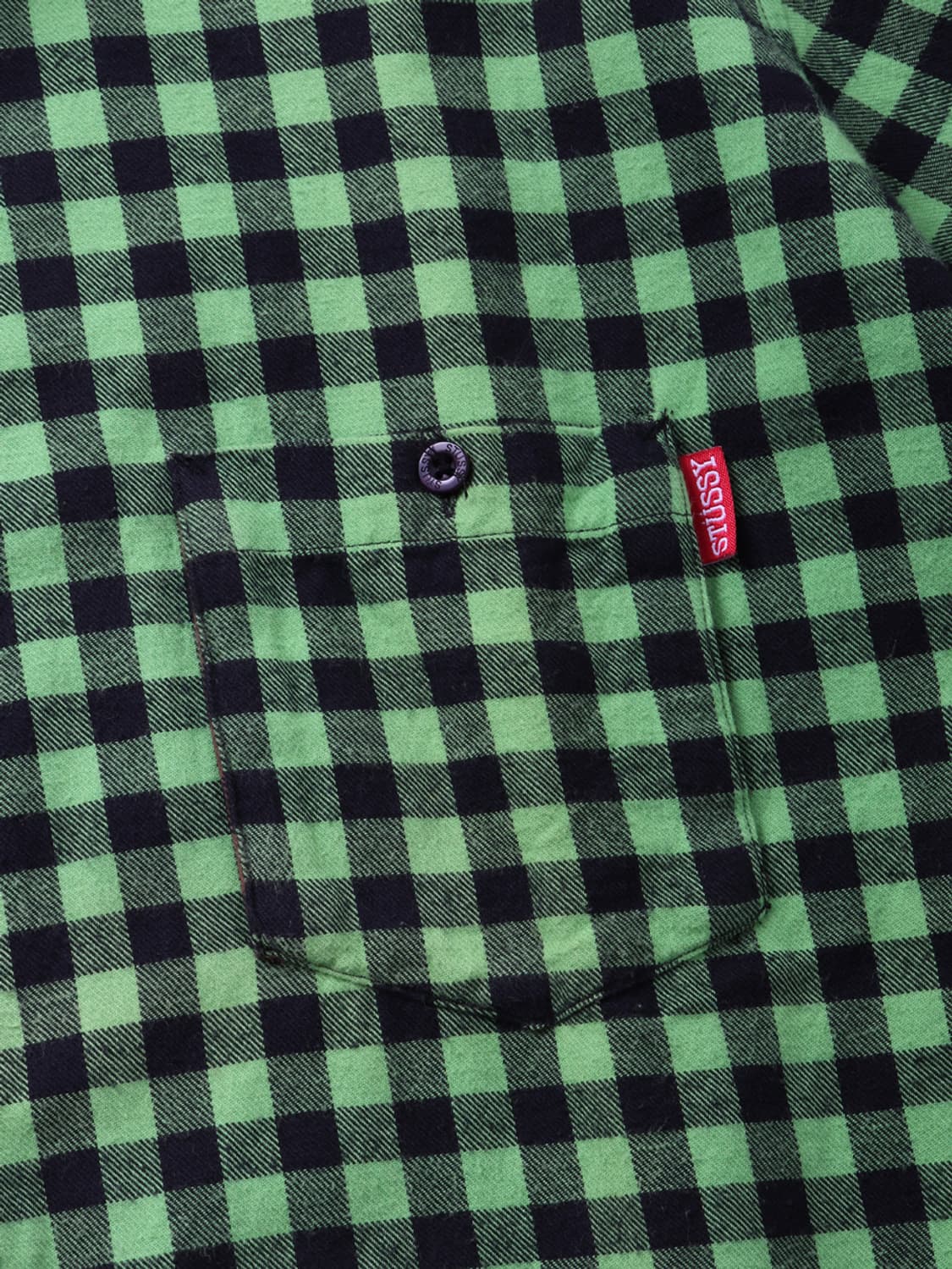 스투시 STUSSY Gingham Check S/S Shirt 상품이미지5