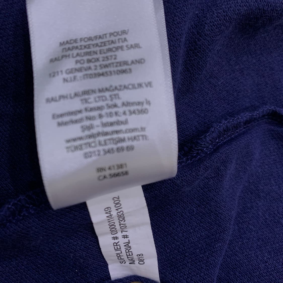 폴로 네이비 골드빅포니 신형 상품이미지7