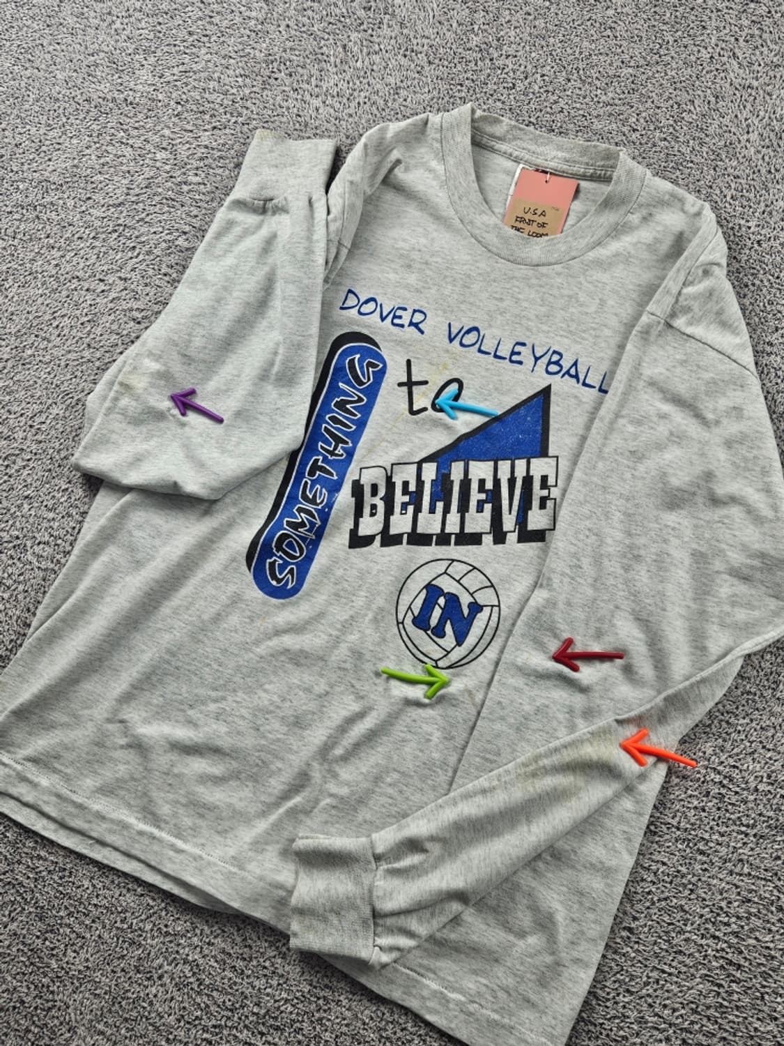 USA 프룻 오브 더 룸 싱글스티치 롱슬리브 ( L ) / 11126 상품이미지4