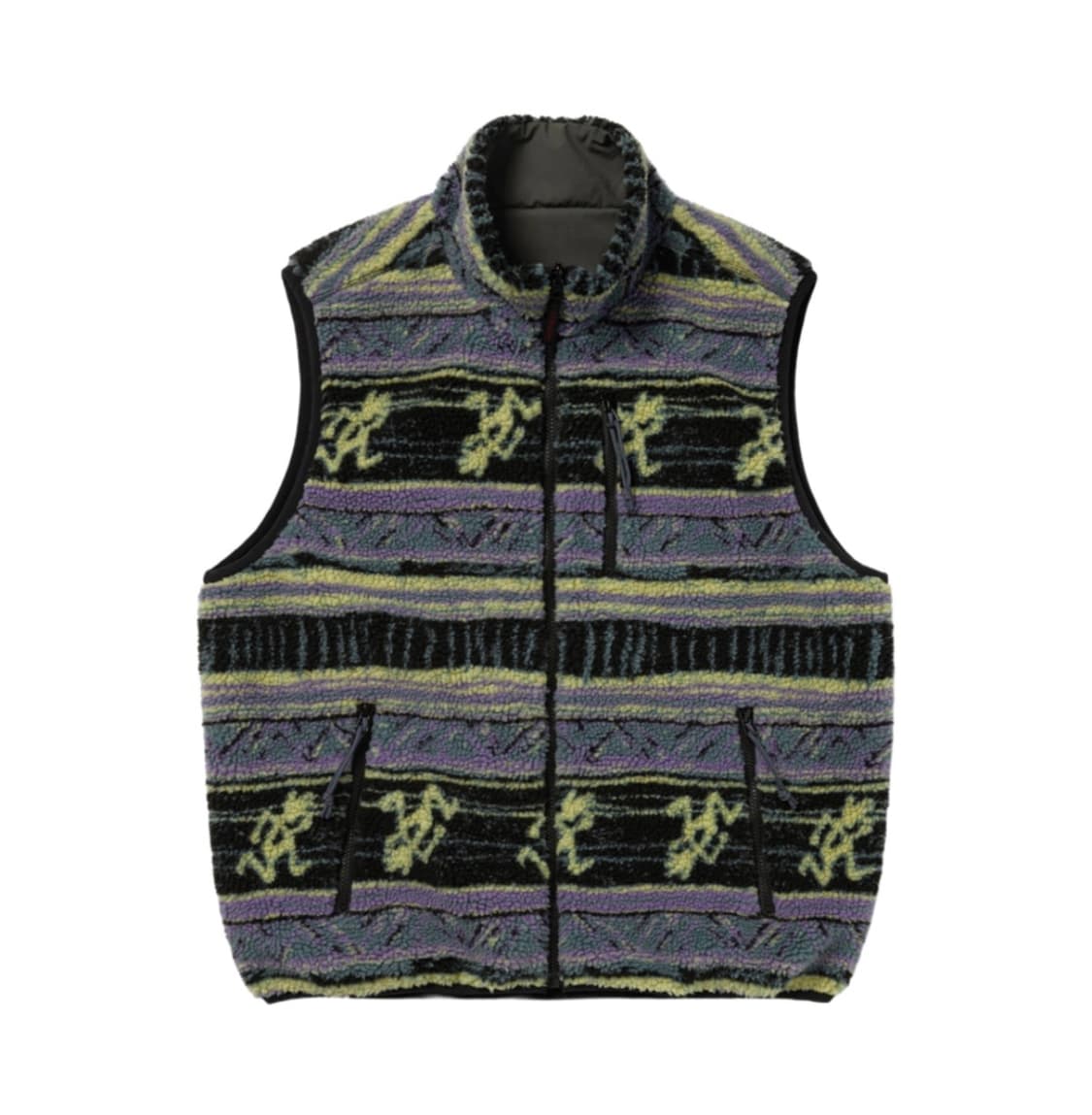 디스이즈네버댓 그라미치 리버시블 플리스 베스트 멀티 M 상품이미지1