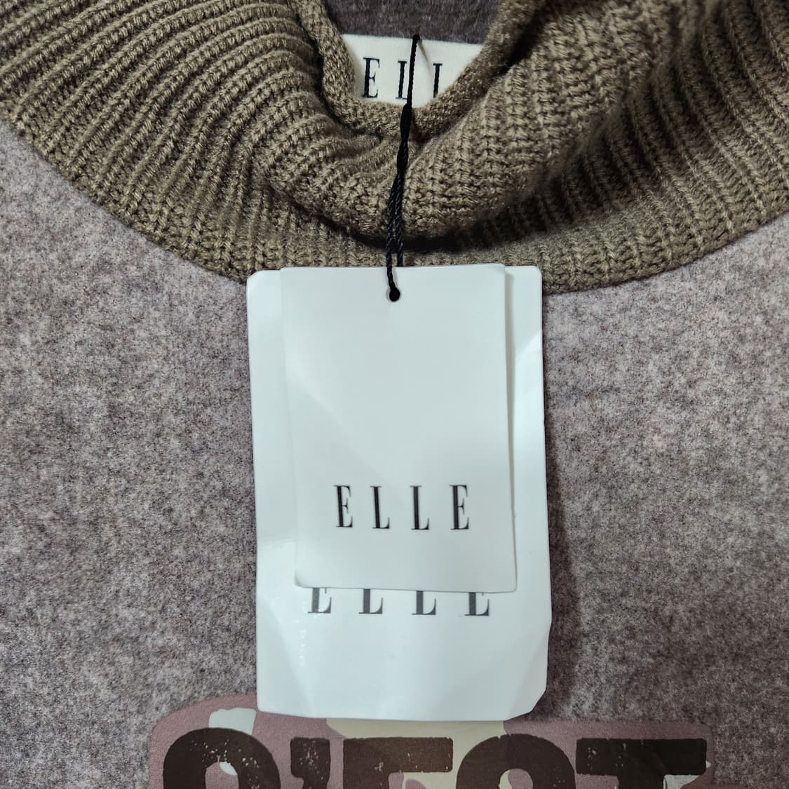 J62 [90] 새상품 엘르 여성 폴라 긴팔 상품이미지2