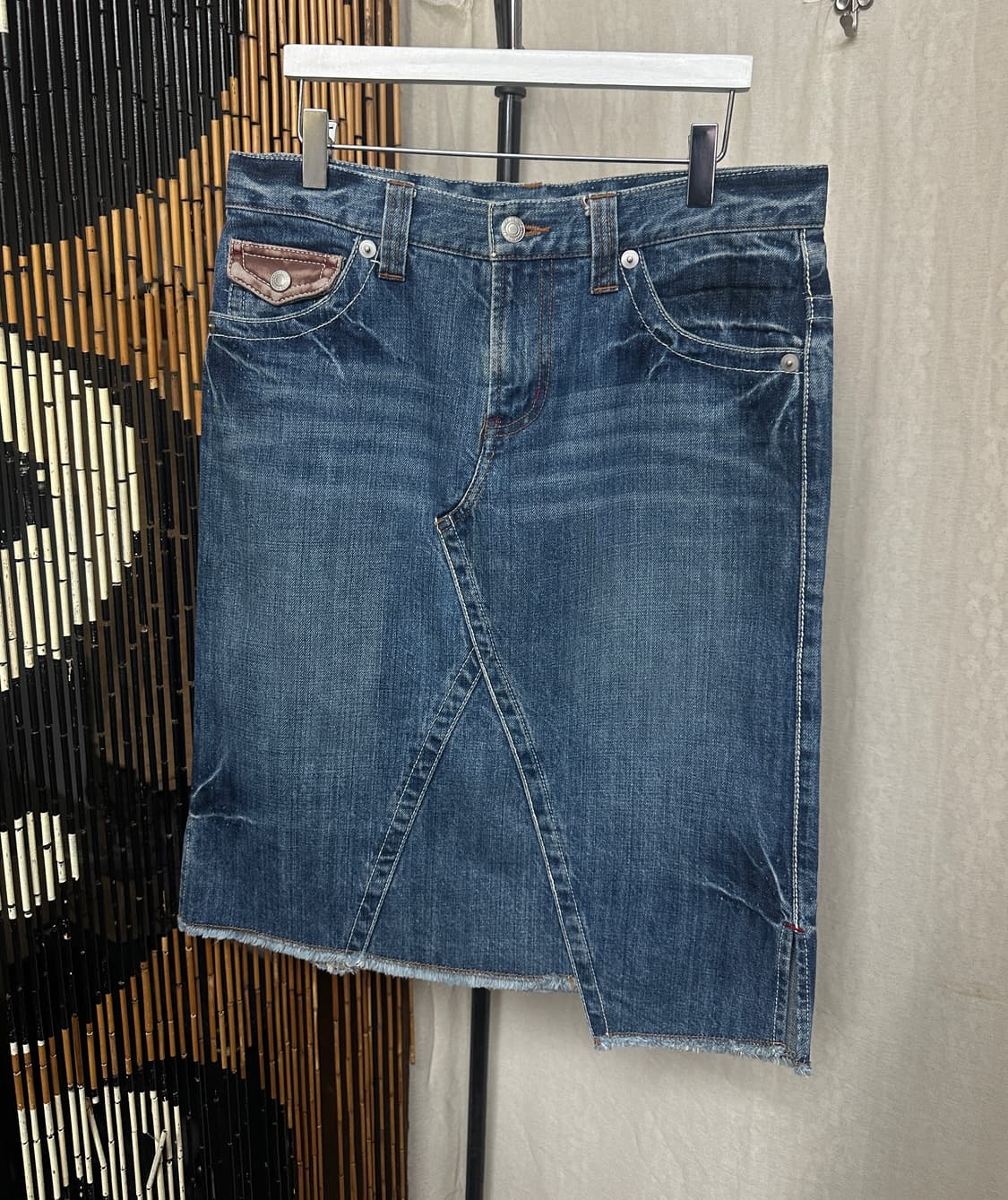 ehka sopo by sm2 low waist denim skirt 상품이미지1