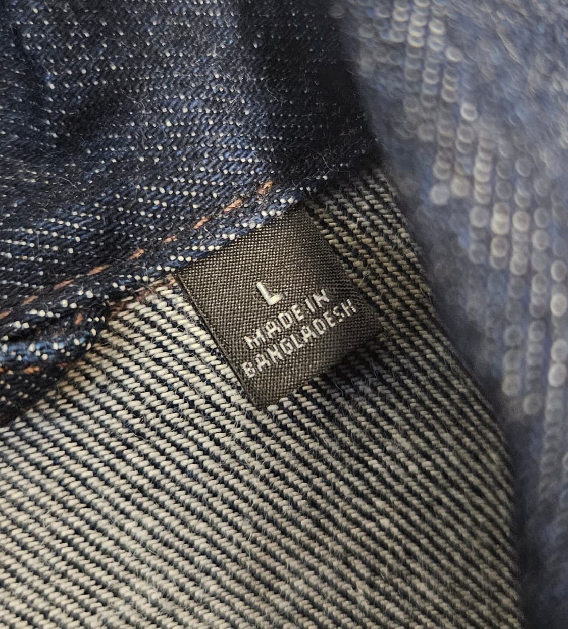 유니클로 샐비지 데님 자켓 L 상품이미지3