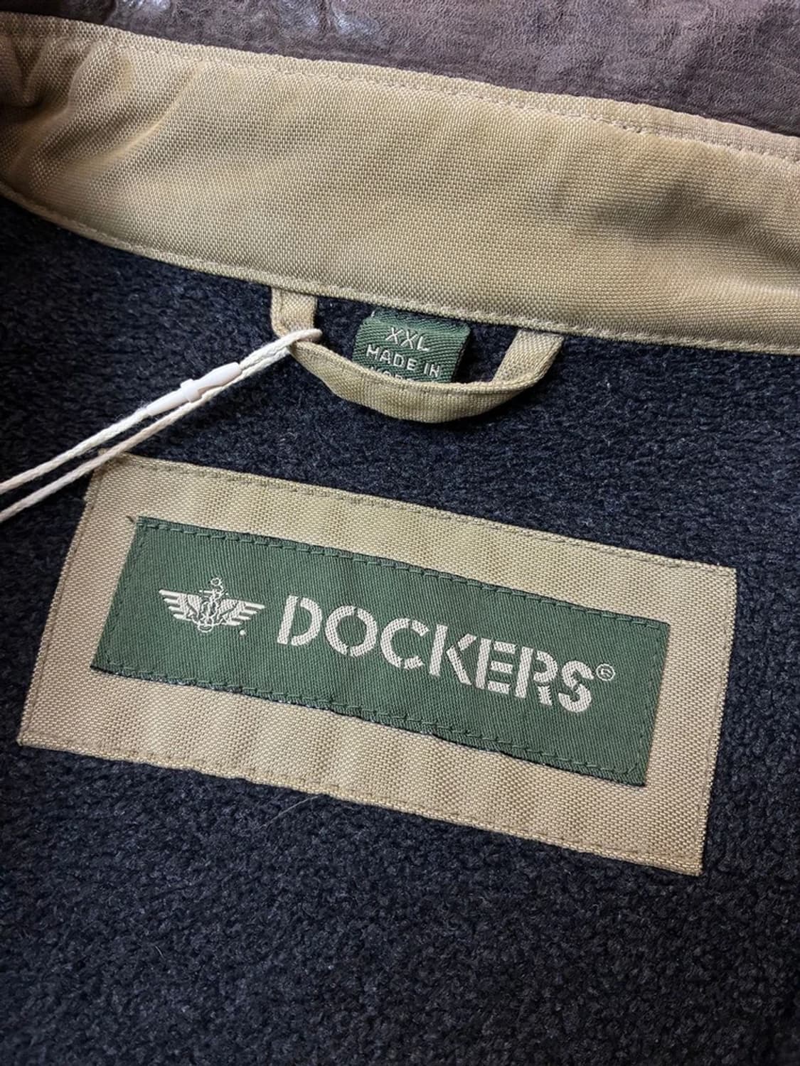 다커스 DOCKERS 90's 소가죽 칼라 헌팅 자켓 PN6098 상품이미지7