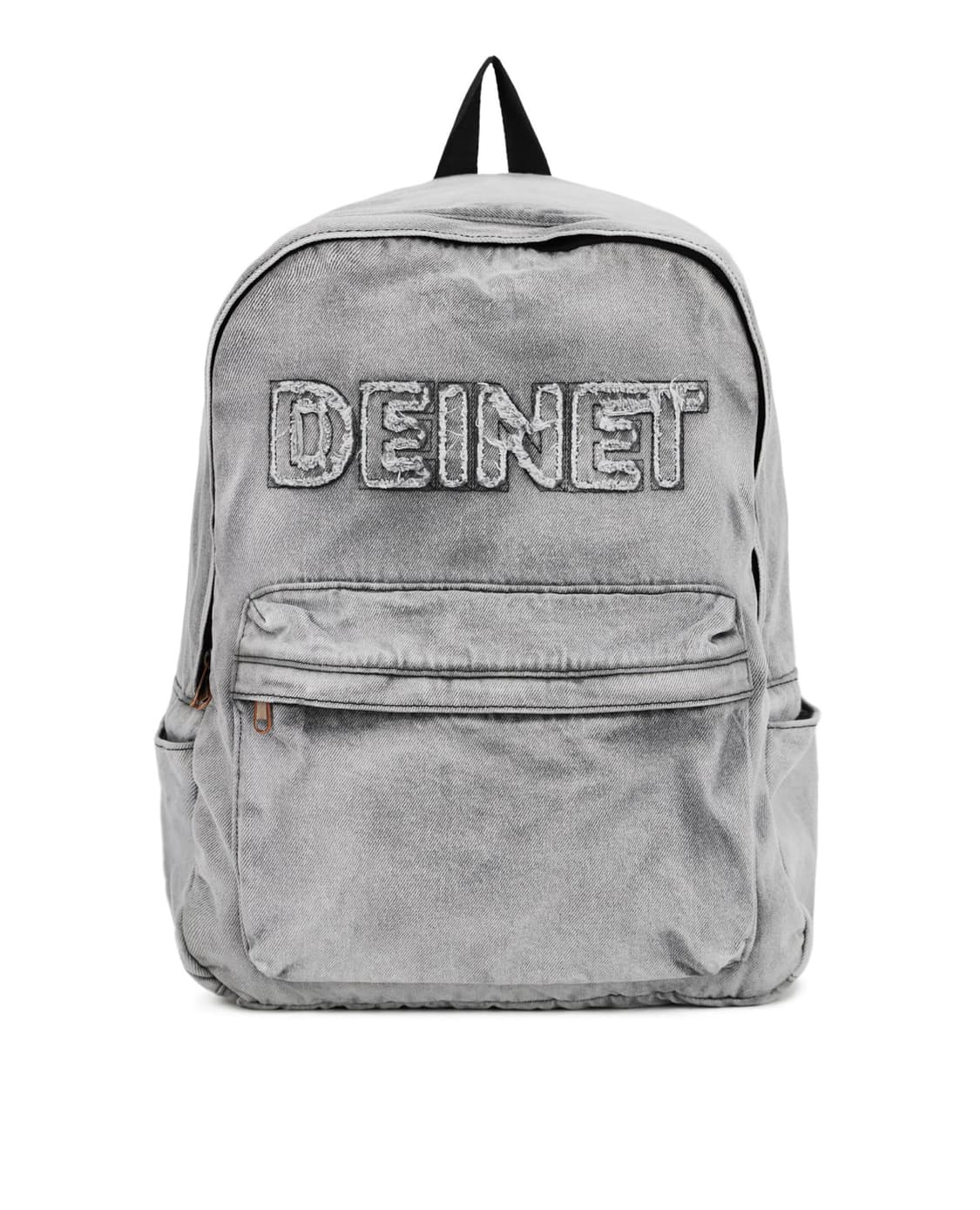 다이닛 deinet 로고 데님 백팩 블랙 상품이미지1