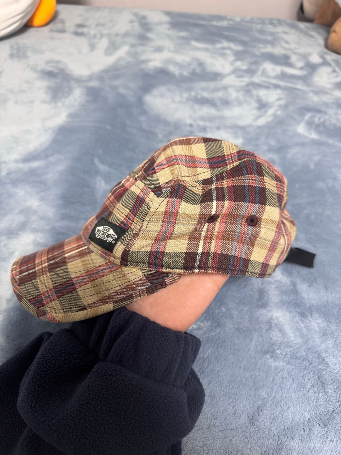 반스 빈티지 타탄체크 볼캡 상품이미지6