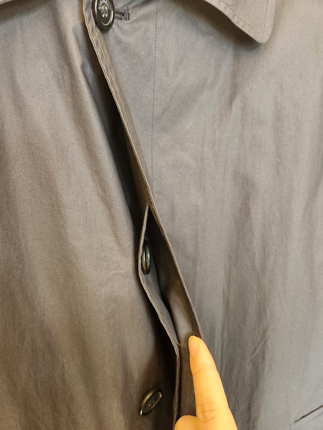 버버리 래글런 코트 상품이미지8