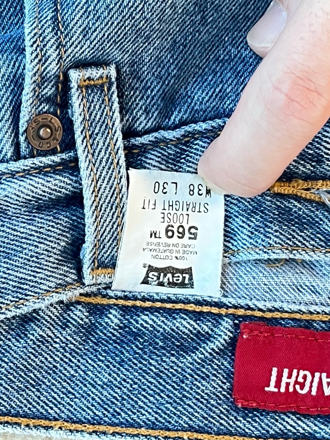 90s 00s 빈티지 리바이스 569 (38) 상품이미지3