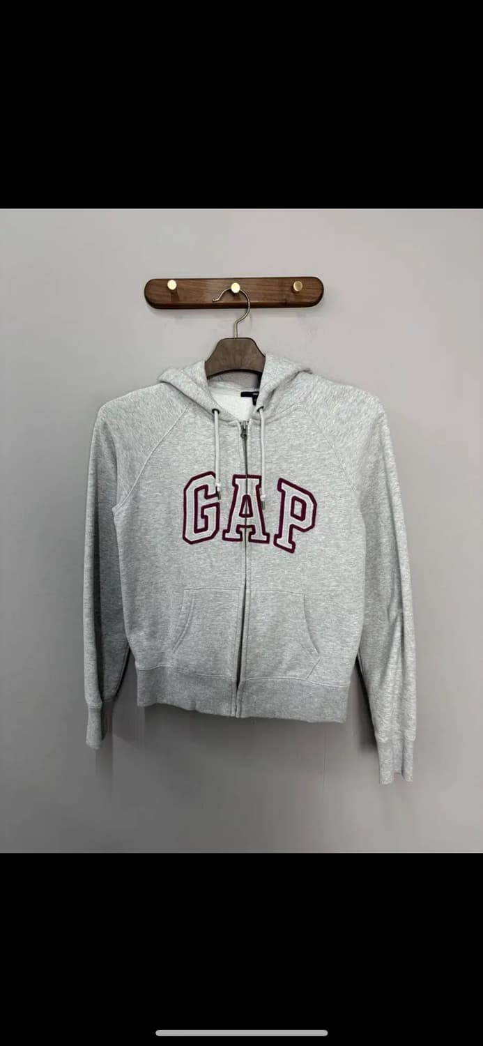 갭 로고 그레이 후드집업 H2416 상품이미지2