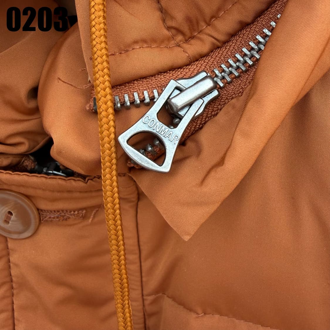 RRL 폴로 더블알엘 오렌지 패딩 점퍼 L 0203 상품이미지3