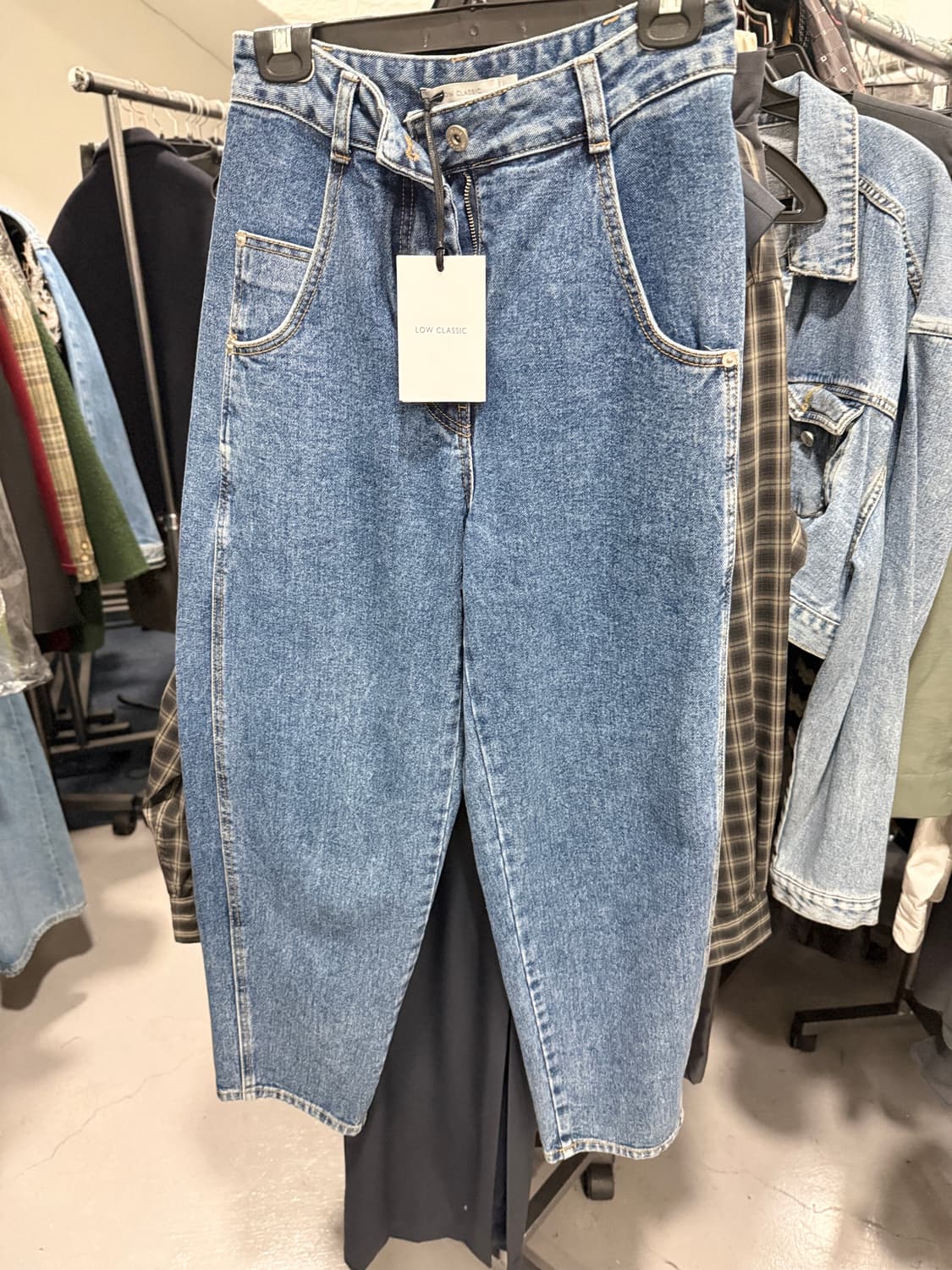 로우클래식 데님팬츠 상품이미지1