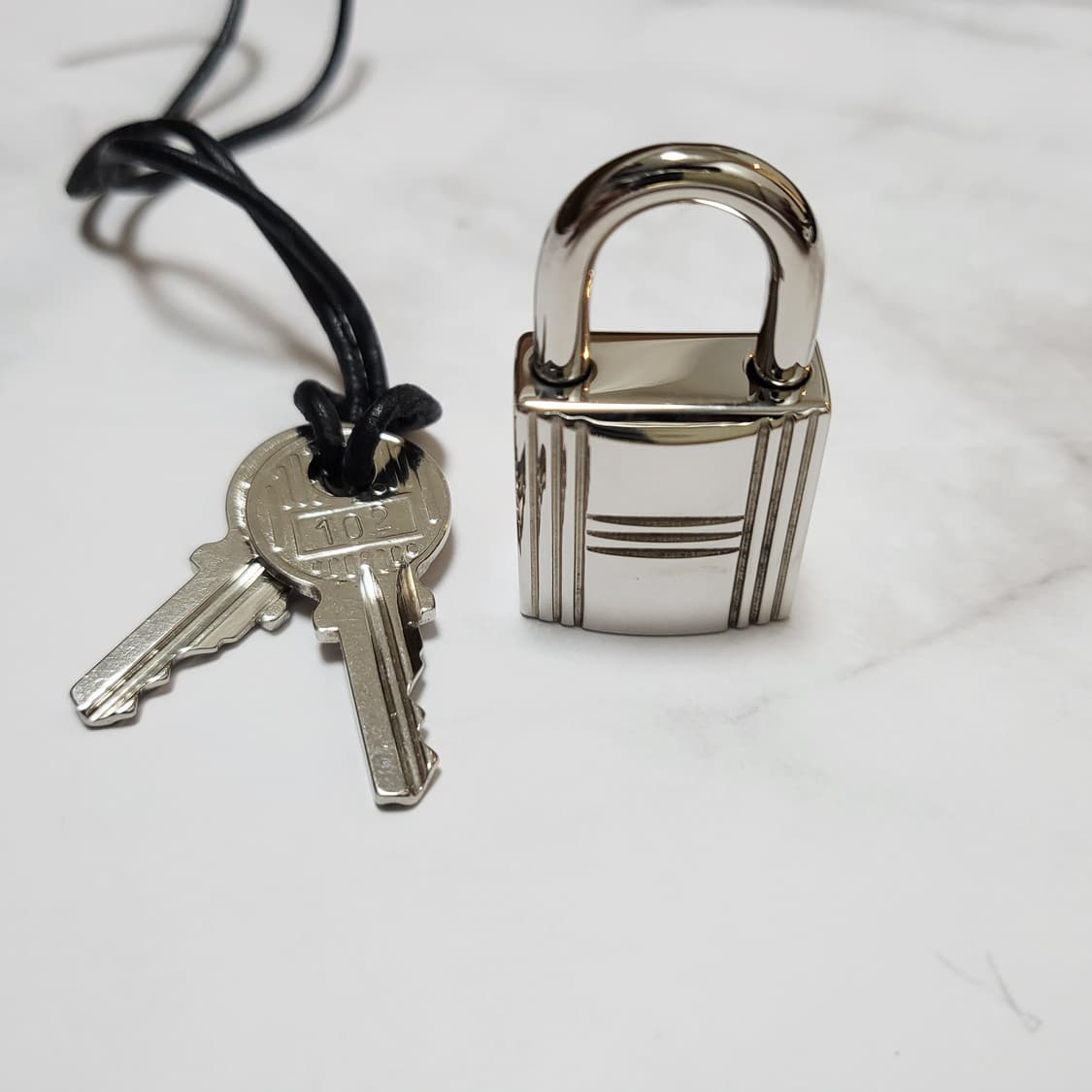 정품 에르메스 자물쇠 키2개 세트 상품이미지7