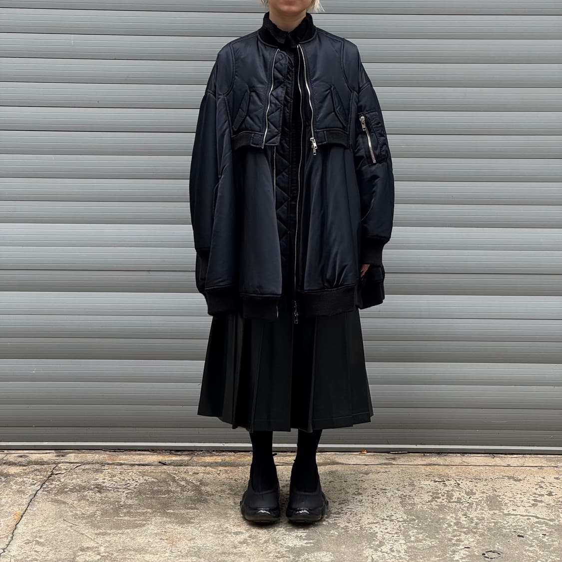 Black Bomber MA-1 Jacket 상품이미지8