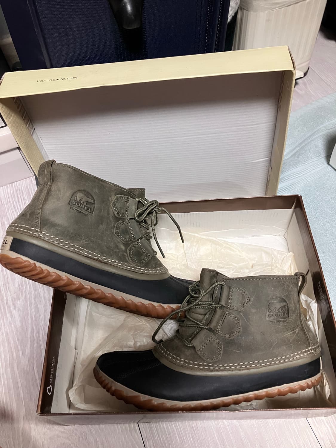 sorel out & about duck boots 소렐 덕부츠 레인부츠 상품이미지5