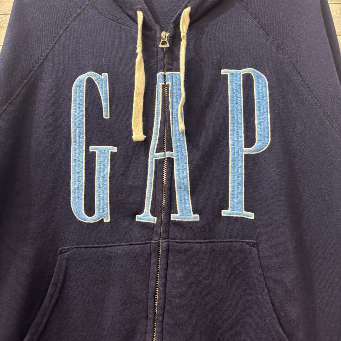 GAP 갭 y2k 네이비 후드집업 S 상품이미지5