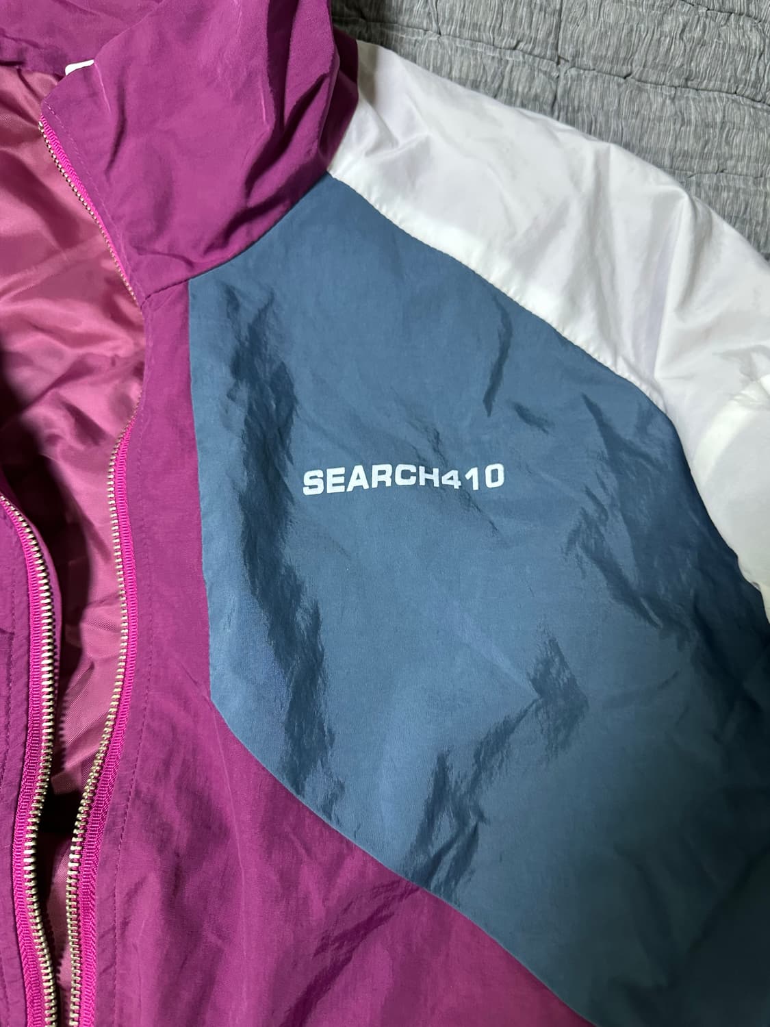 SEARCH410 컬러블록 바람막이 자켓 상품이미지4