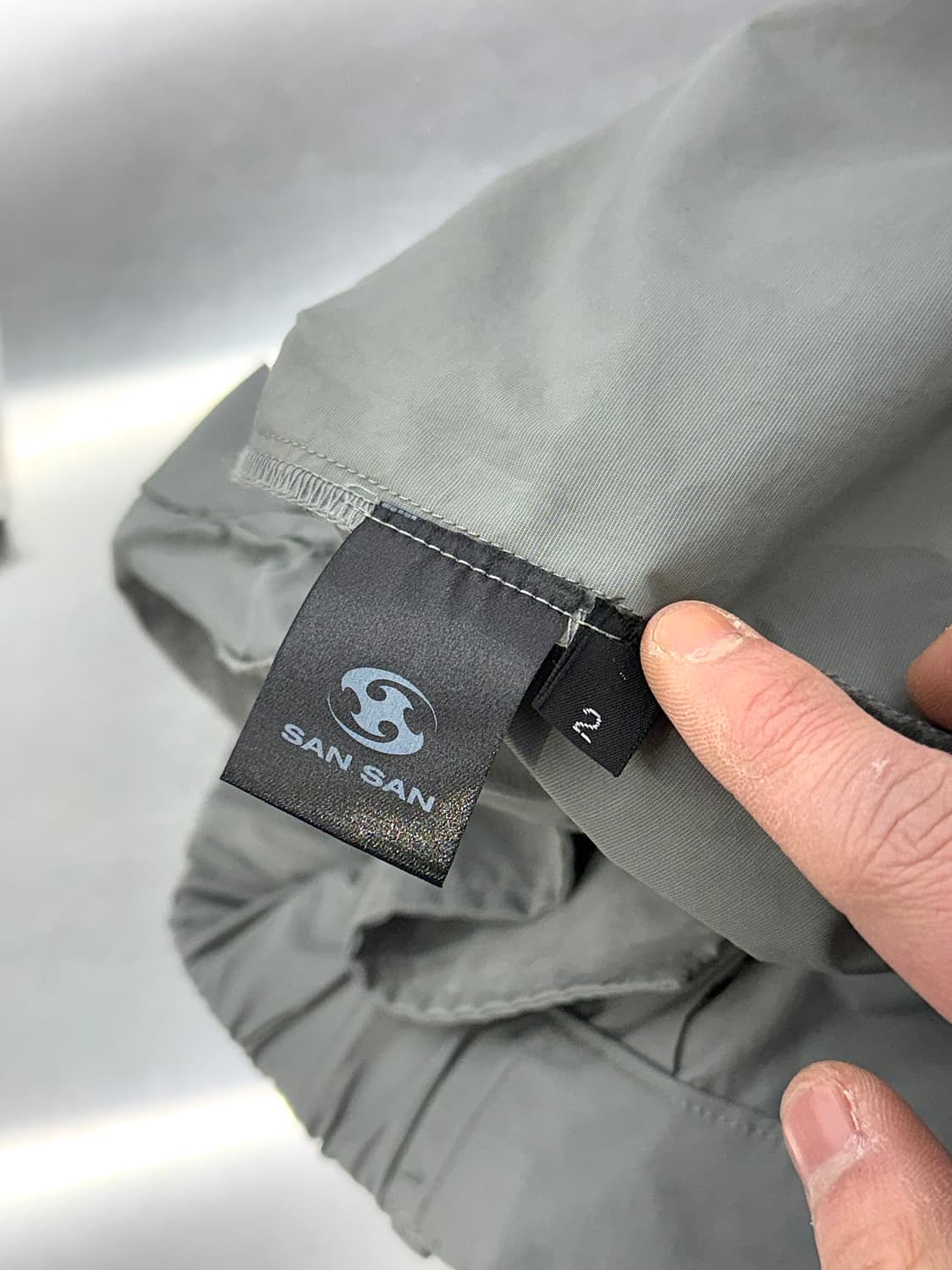 산산기어 22ss 나일론 사이드 스냅 팬츠 카키 상품이미지8