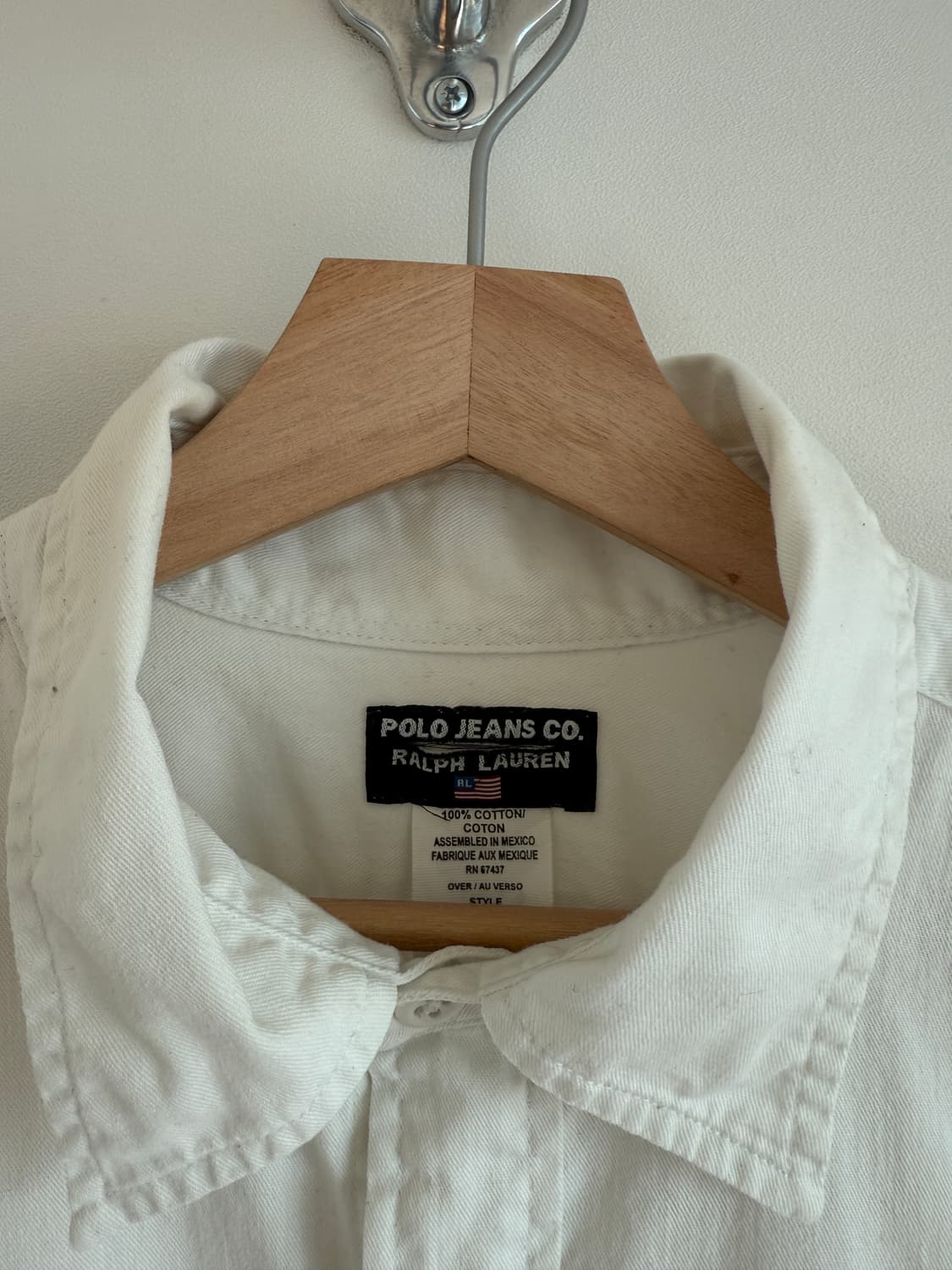 폴로진스(POLO JEANS) 오버 워크 셔츠 상품이미지7