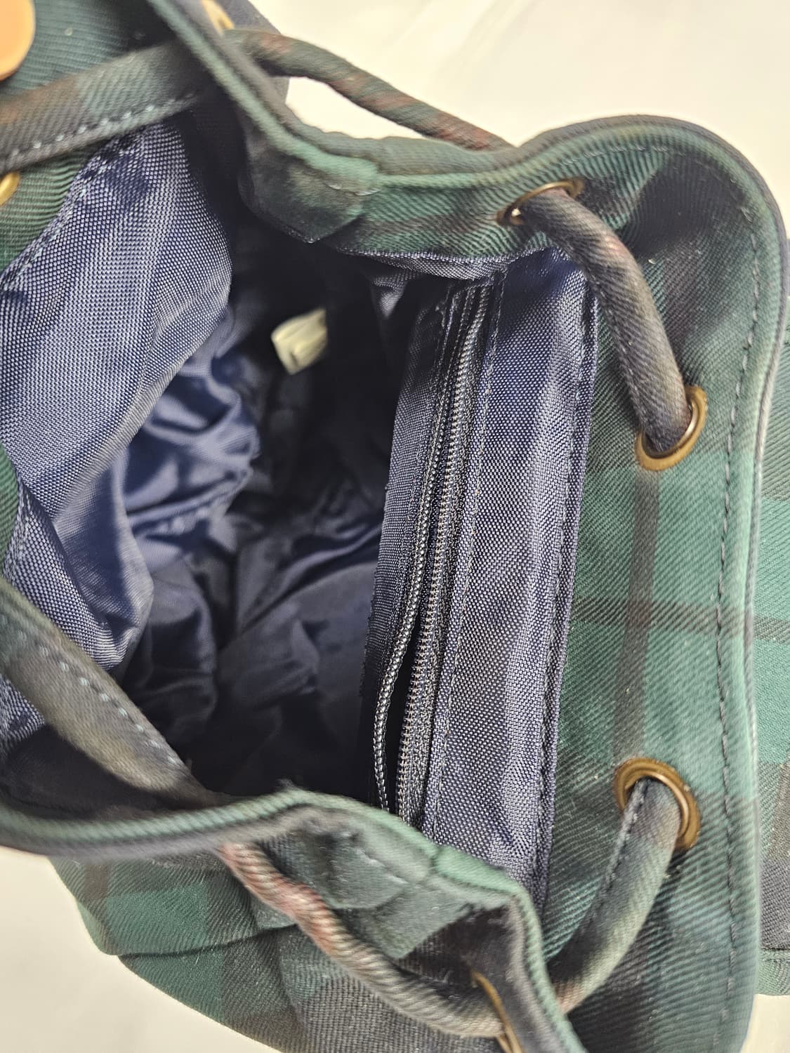 폴로타탄체크백팩 상품이미지5