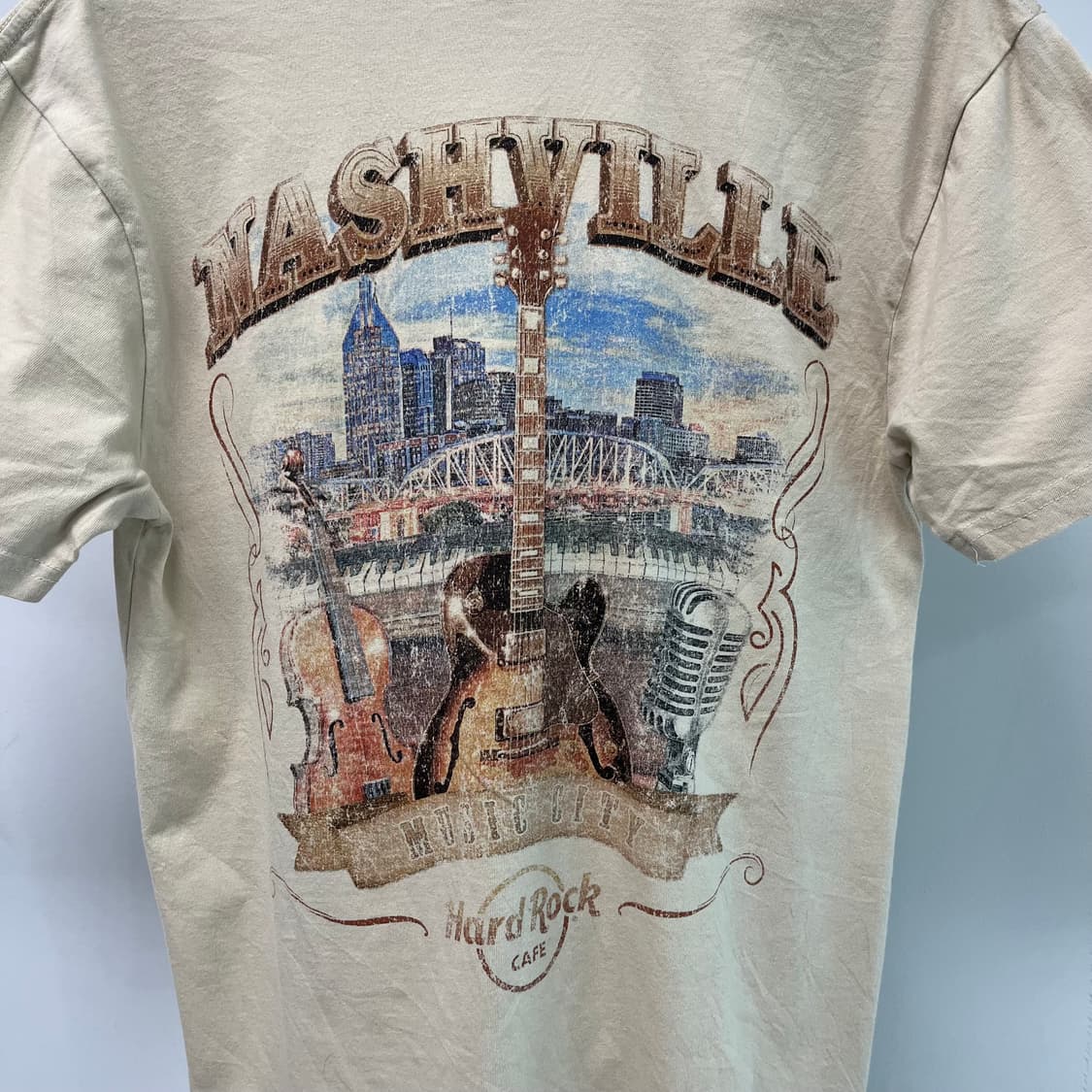 [M] 하드락카페 X PACSUN 그래픽 반팔 티셔츠 상품이미지4