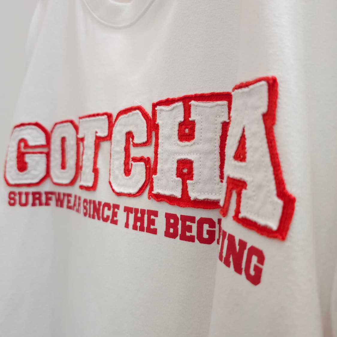 GOTCHA 프린팅 패치 긴팔티셔츠 상품이미지3