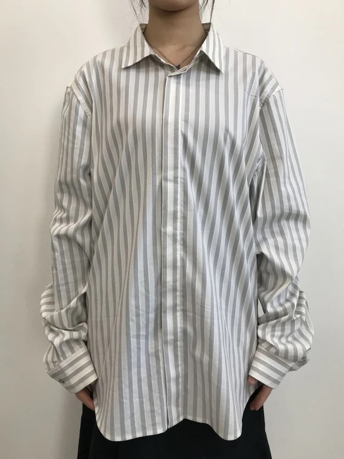 Armani Exchange Stripe Shirt 상품이미지3