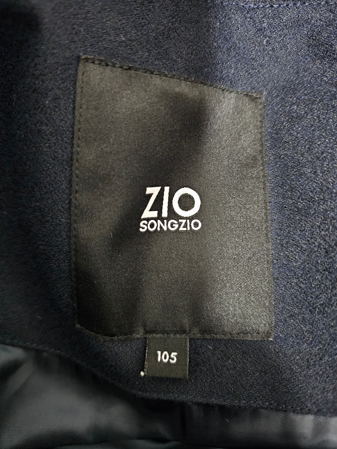 ZIO SONGZIO 블랙 구스다운 롱 코트패딩 105 상품이미지3