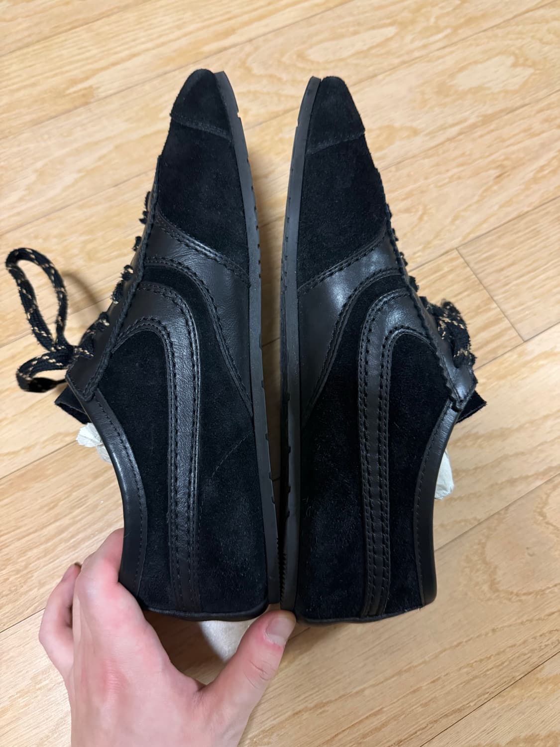 [40] 드리스 반 노튼 마라톤 스니커즈 블랙 상품이미지3