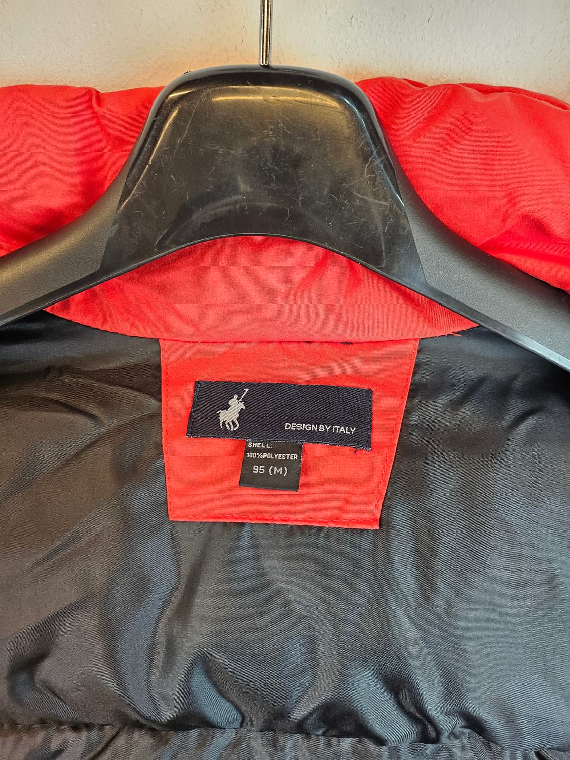 DESIGN BY ITALY 빨간색 패딩 95(M) 상품이미지7