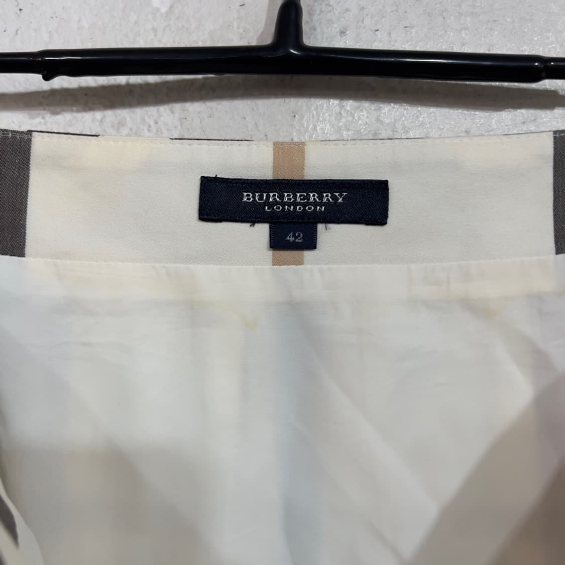 버버리 노바체크 a라인 스커트 상품이미지5