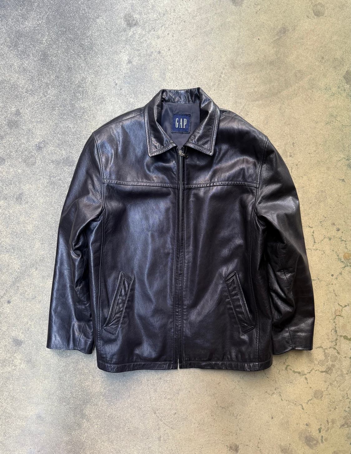 90s Old GAP Leather 상품이미지1