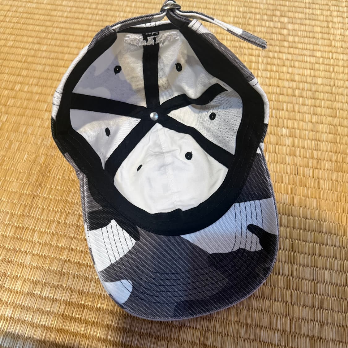 슈프림 s로고 카모 볼캡 상품이미지3