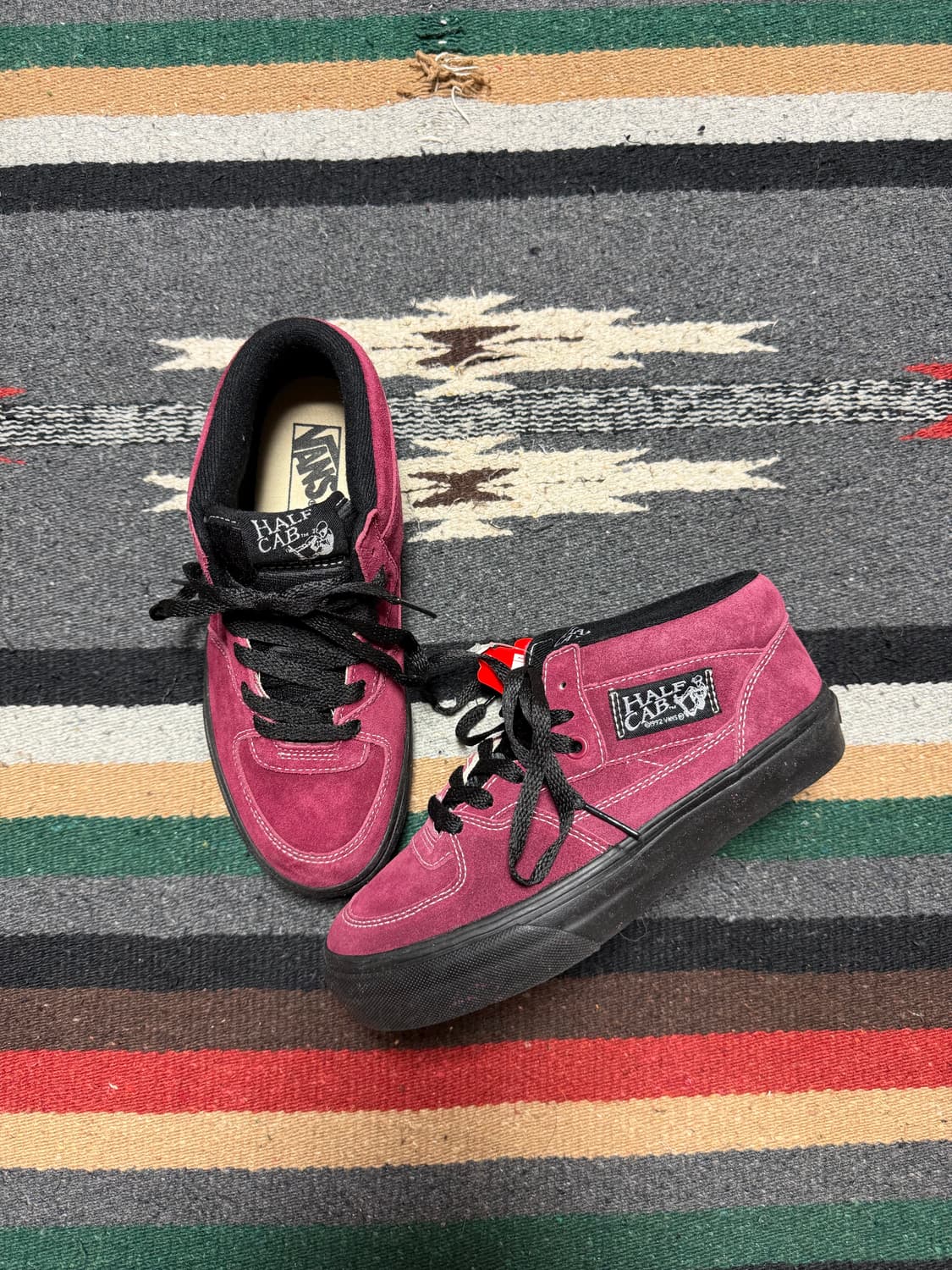 Vans half cab Burgundy  상품이미지1