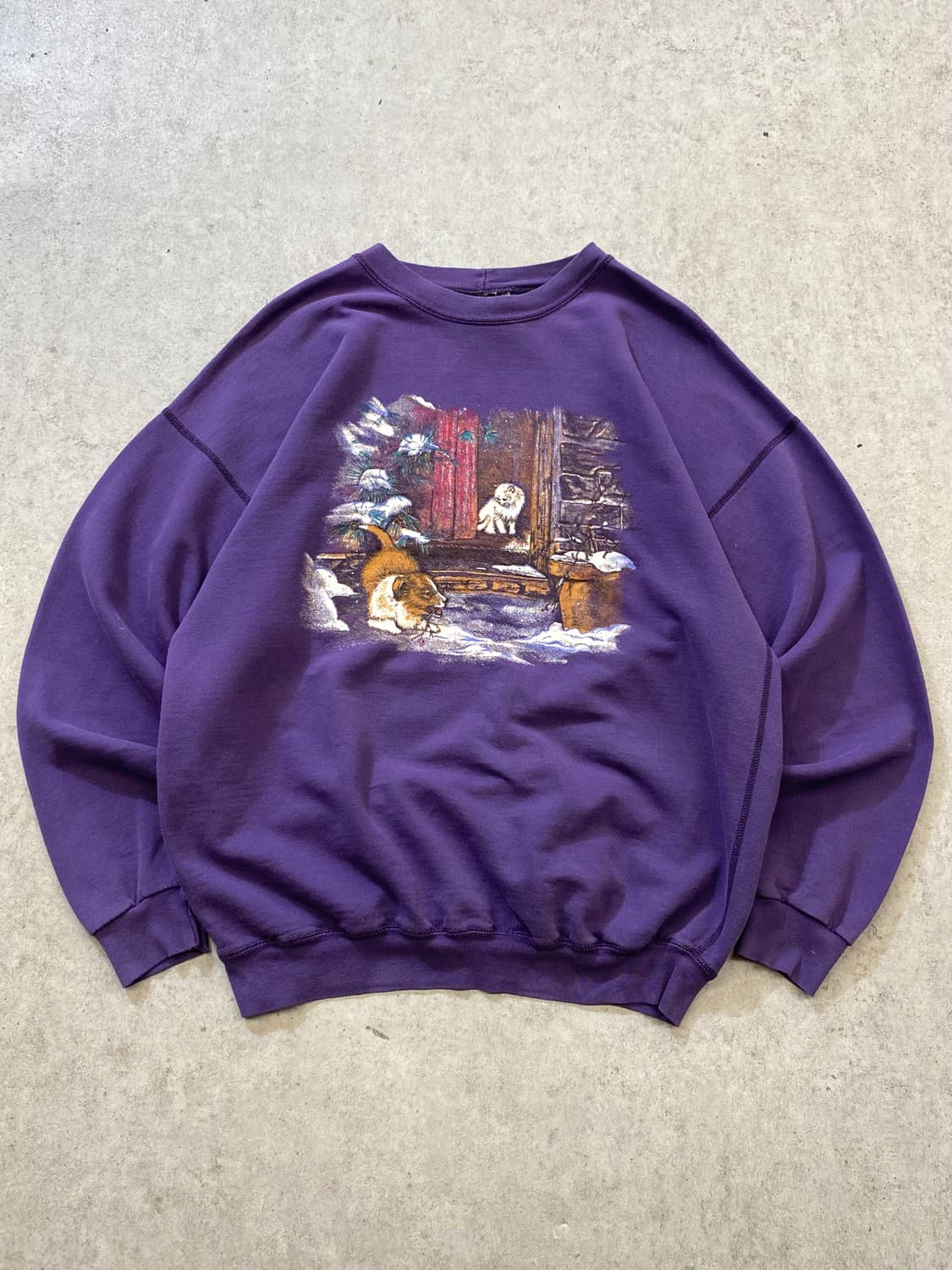 [M] 90s NORTHERN 캐나다 메이드 빈티지 스웻셔츠 상품이미지1