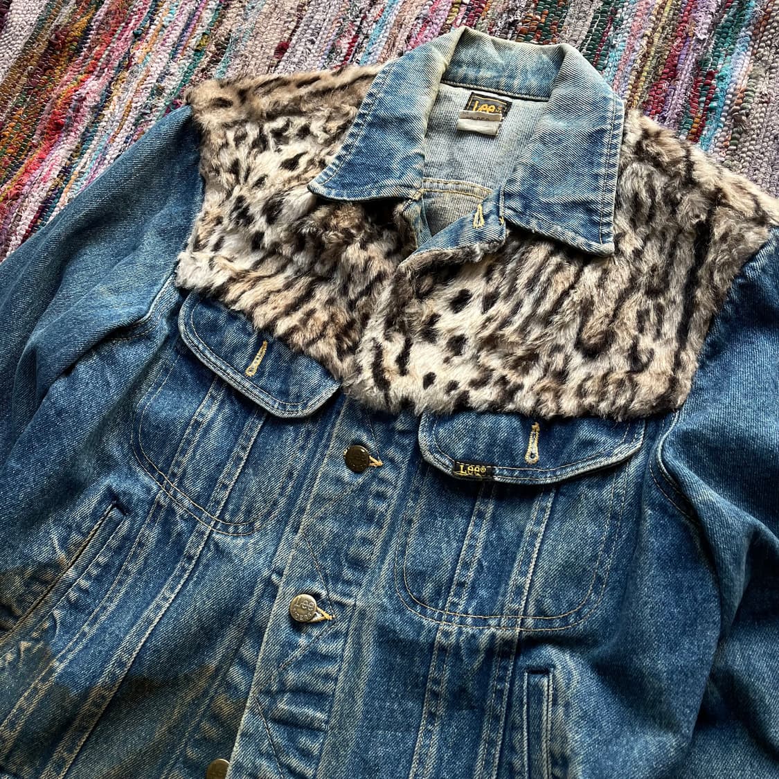 리 데님 재킷 상품이미지1